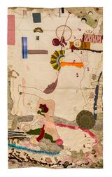 The Day by Vinoja Tharmalingam contemporary artwork sculpture textile