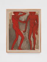 Adam si Eva Adam and Eve by Silvia Radu contemporary artwork painting