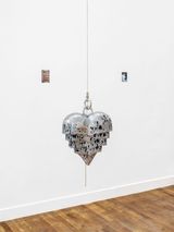 Ladys Glove melted heart by Mimosa Echard contemporary artwork sculpture
