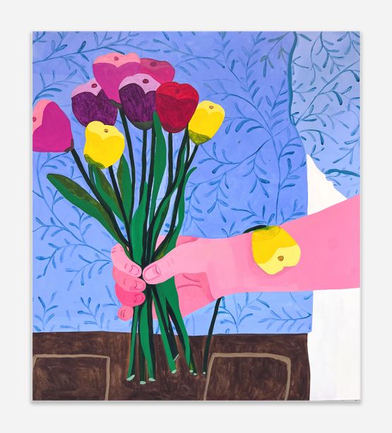 The lovers gift by Galina Munroe contemporary artwork Painting