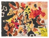 Ohne Titel by Ernst Wilhelm Nay contemporary artwork works on paper