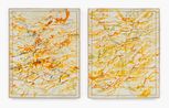 Waterlines River Tigris and Euphrates by Melissa McGill contemporary artwork Painting