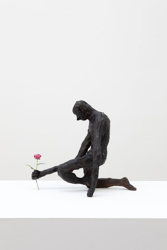 Rose Guy by Urs Fischer contemporary artwork Painting