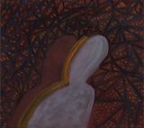 Building a cage to hold me by Hiu Tung Lau contemporary artwork painting