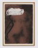 Tors sobre fons negre by Antoni Tapies contemporary artwork Works on Paper