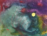 As Shams The Sun by Mongezi Ncaphayi contemporary artwork painting