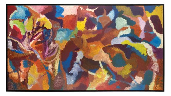 Alhalker I by Emily Kam Kngwarray contemporary artwork Painting