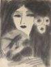 Summer by Walasse Ting contemporary artwork Works on Paper
