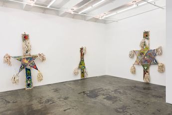 Contemporary art exhibition Mike Cloud Holistic Abstraction at Thomas Erben Gallery New York United States