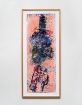 Brujas 37 by Nuno Ramos contemporary artwork drawing painting works on paper