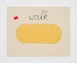 Untitled walk by Luca Lee Frei contemporary artwork painting works on paper