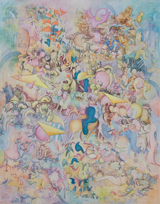 Thing Without Nothing by Liang Wei contemporary artwork Painting