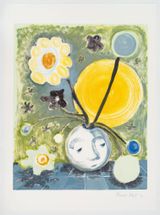 Flowers by Antone Konst contemporary artwork print