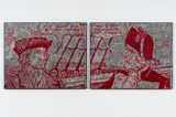 Untitled ITYHTSTI by Daniel Boyd contemporary artwork painting