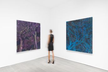 Contemporary art exhibition Elizabeth Magill Flag Iris at Miles McEnery Gallery 511 West 22nd St New York United States