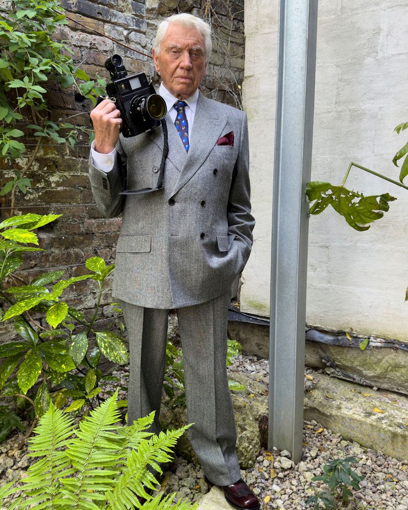 Don McCullin Danny Fox Get Dapper for Givenchy in Juergen Teller Campaign