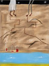 extract by Mia Boe contemporary artwork painting