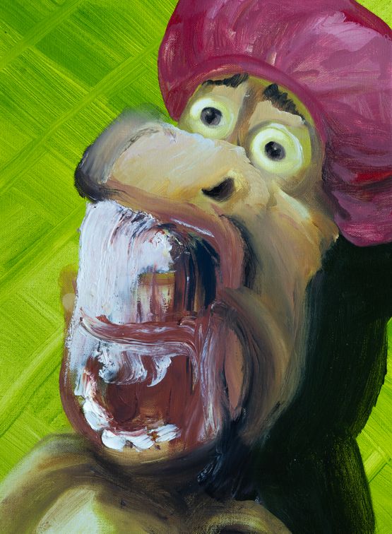 Argh by Lee Eun contemporary artwork Painting