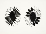 Orbitors 8 by Jane Harris contemporary artwork works on paper