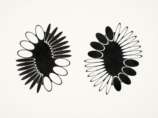 Orbitors 8 by Jane Harris contemporary artwork Works on Paper