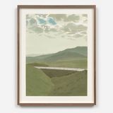 View of Highway 2 by Jake Longstreth contemporary artwork works on paper
