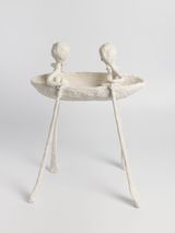 Walking boat that cannot move forward by Masao Nakahara contemporary artwork sculpture