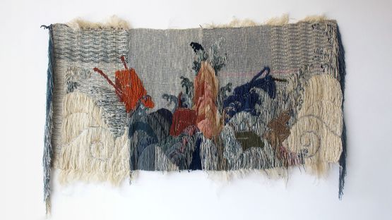 A Rousing Landscape of Migration by Cheong See Min contemporary artwork Textile