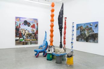 Contemporary art exhibition Zhou Yilun Superstition Blessing Modernism at Cc Foundation  Art Centre