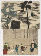 Forfattarna The writers by Jockum Nordstrom contemporary artwork works on paper