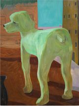 A brand new and good life is just around the corner by Zhai Liang contemporary artwork painting