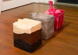 cube train andre by Dale Frank contemporary artwork mixed media