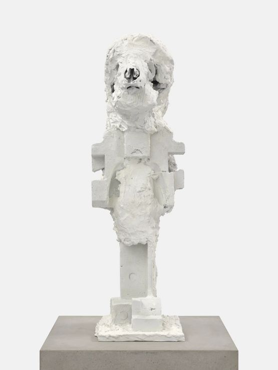 Shadow Gang by Huma Bhabha contemporary artwork Sculpture