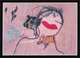 Medusa by Azade Koker contemporary artwork mixed media painting