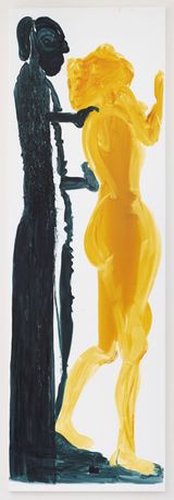 Time and Chimera by Marlene Dumas contemporary artwork painting works on paper