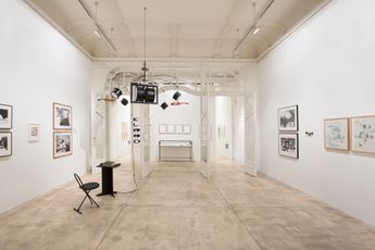 Contemporary art exhibition Group Exhibition Fluxus ABC at Galerie Krinzinger Seilerstatte 16 Vienna Austria