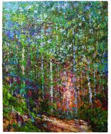 BE HERE NOW by Nessi Penman contemporary artwork painting