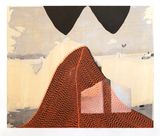 Mountain building by Radhika Khimji contemporary artwork painting print sculpture works on paper