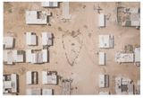 Migrants Coeur Quadrichromie Jordanie by JR contemporary artwork photography print