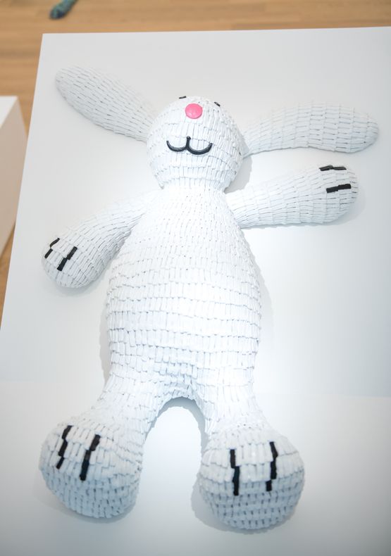 Moon Rabbit by Florentijn Hofman contemporary artwork Sculpture