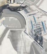 Tunnel mural 1.72m by Seeun Kim contemporary artwork painting