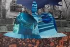 Vue des Trois Fontaines autre perspective by Vikky Alexander contemporary artwork Photography
