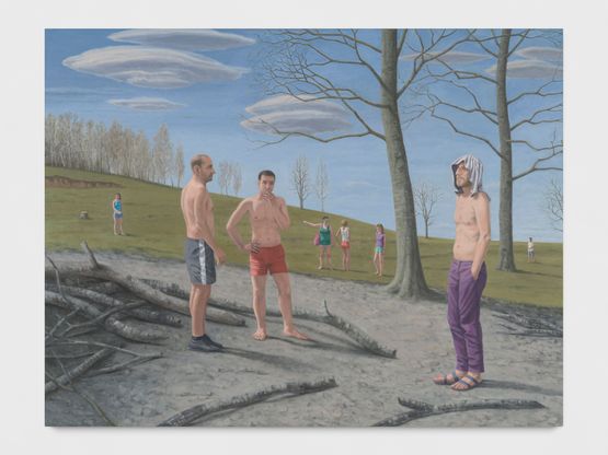 Ides of March by Serban Savu contemporary artwork Painting