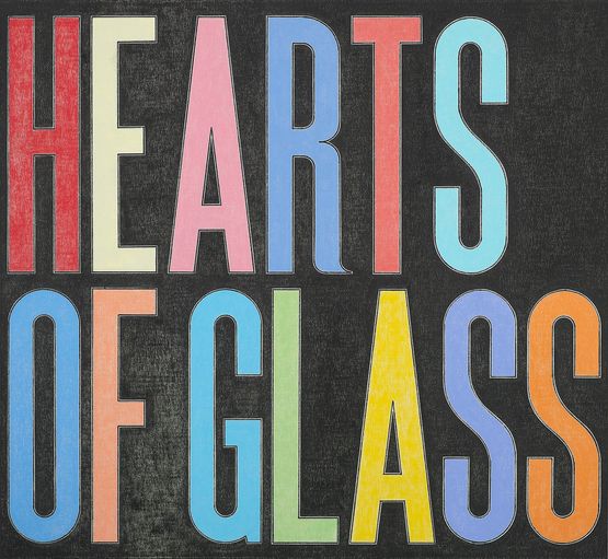 Hearts of Glass by David Austen contemporary artwork Painting