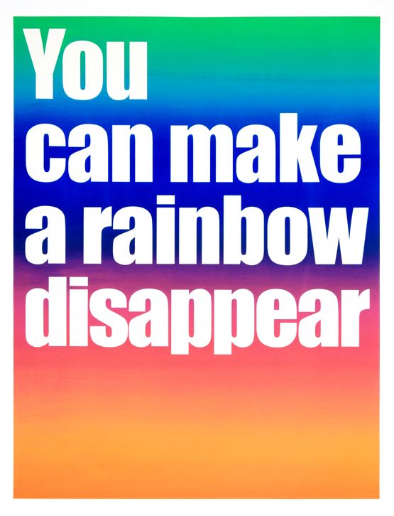 Rainbows... by Olaf Nicolai contemporary artwork Painting