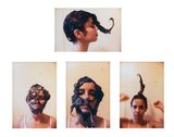 Untitled Cosmetic Facial Variations by Ana Mendieta contemporary artwork painting