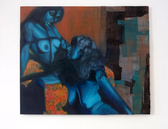 Mom I Shoshana  Monica by Bhasha Chakrabarti contemporary artwork Painting
