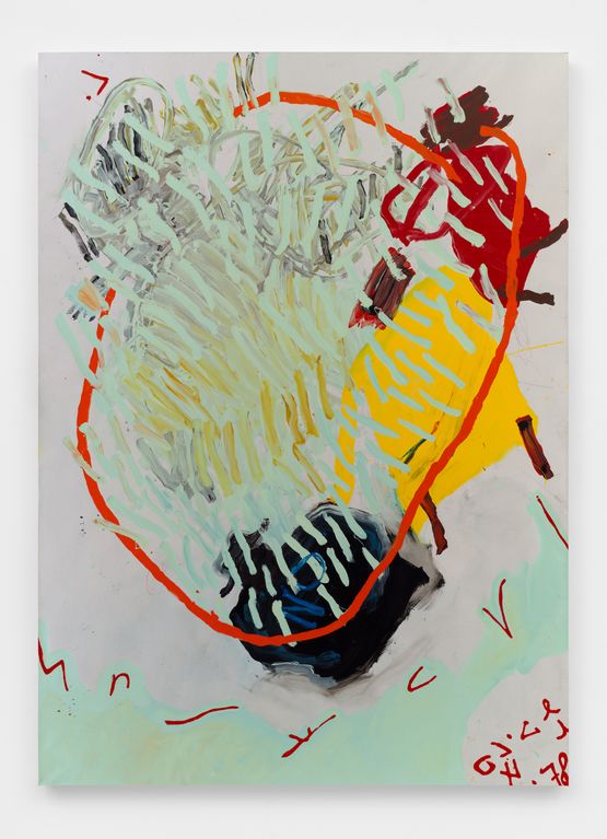 Painting 4.78-I by Oliver Lee Jackson contemporary artwork Works on Paper