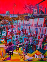 Laboratorium Barat by Zico Albaiquni contemporary artwork painting