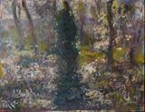 Lemmons Garden 1970s by Sargy Mann contemporary artwork painting