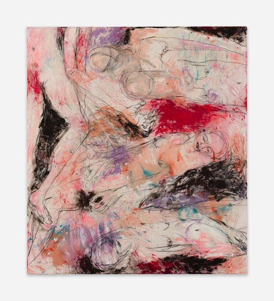 Large III by Kim Booker contemporary artwork Painting